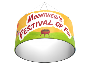 Festival of Fun 圆形吊旗