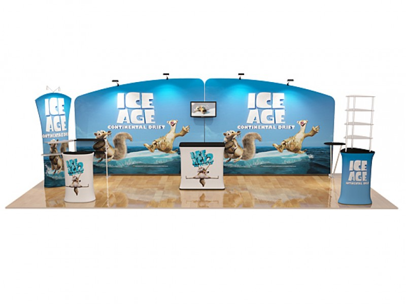 Ice Age 主题展览展位